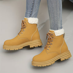 Women's Non slip Medium Top Thickened Motorcycle Boots