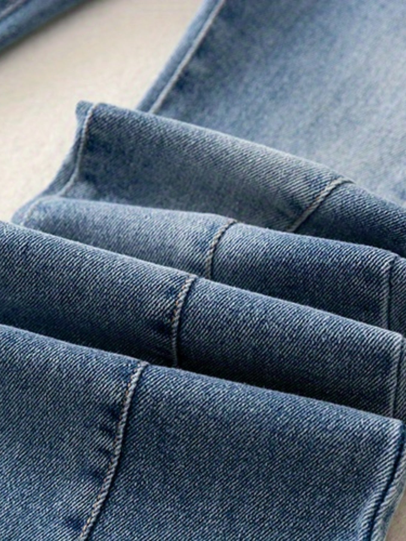 Girls Flared Tassel Jeans Denim Pants For Summer Kids