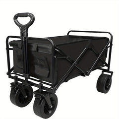Heavy Duty Collapsible Folding Wagon With Wheels 149 69KG Outdoor Wagon