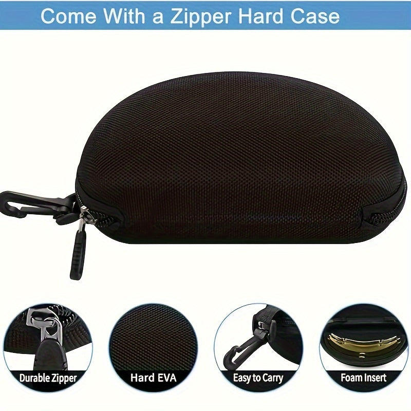 Outdoor Safety Glasses With 3 Lenses