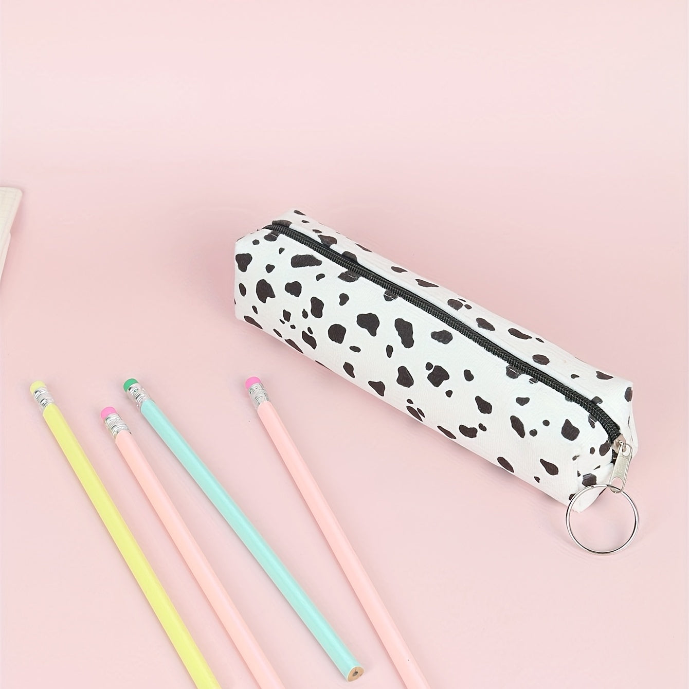 Soft Cow Style Pencil Case for Students