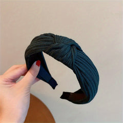 Colourful Bowknot Headband Wide Hair Hoop for Women Girls