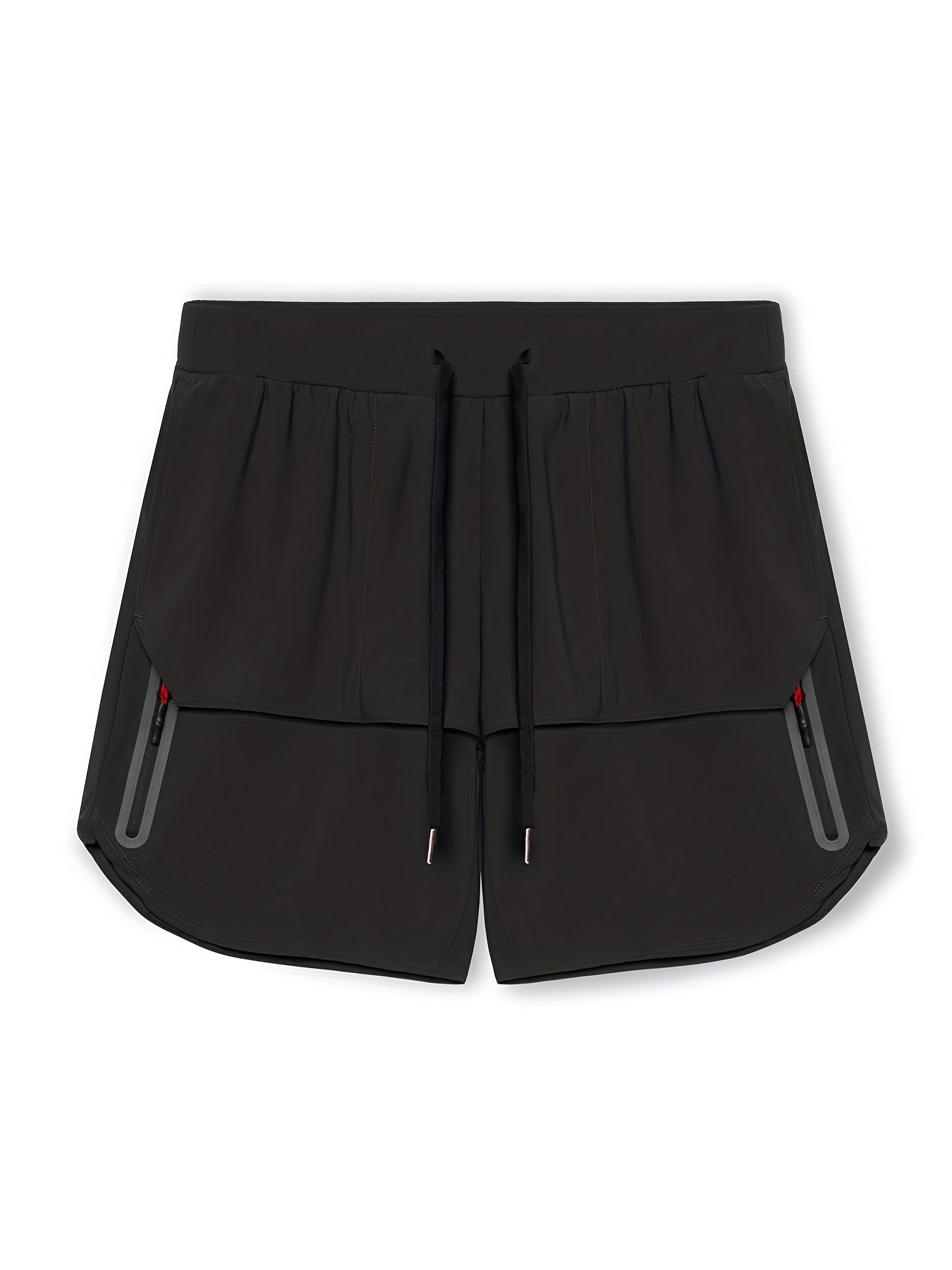 Men's Solid Lightweight Pocket Shorts