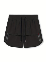 Men's Solid Lightweight Pocket Shorts