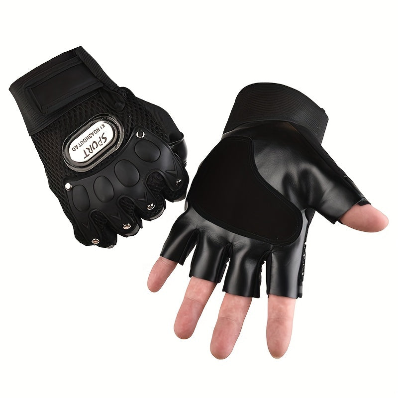 Breathable Motorcycle Finger Gloves for Cross Riding and Fitness
