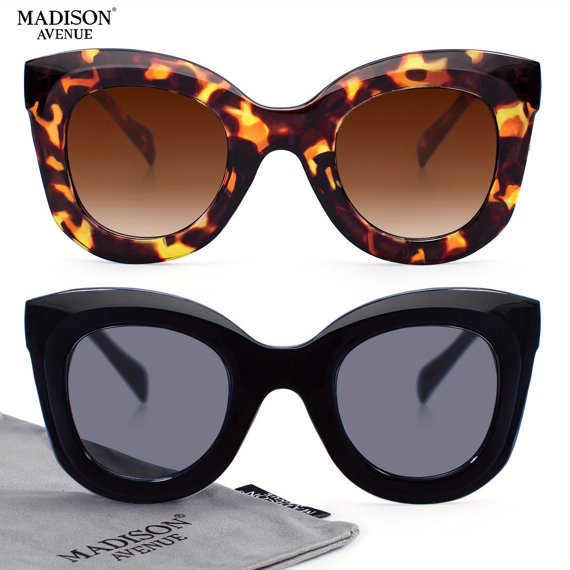 Y2K Cat Eye Sunglasses Gradient Glasses Beach Party Club UV400