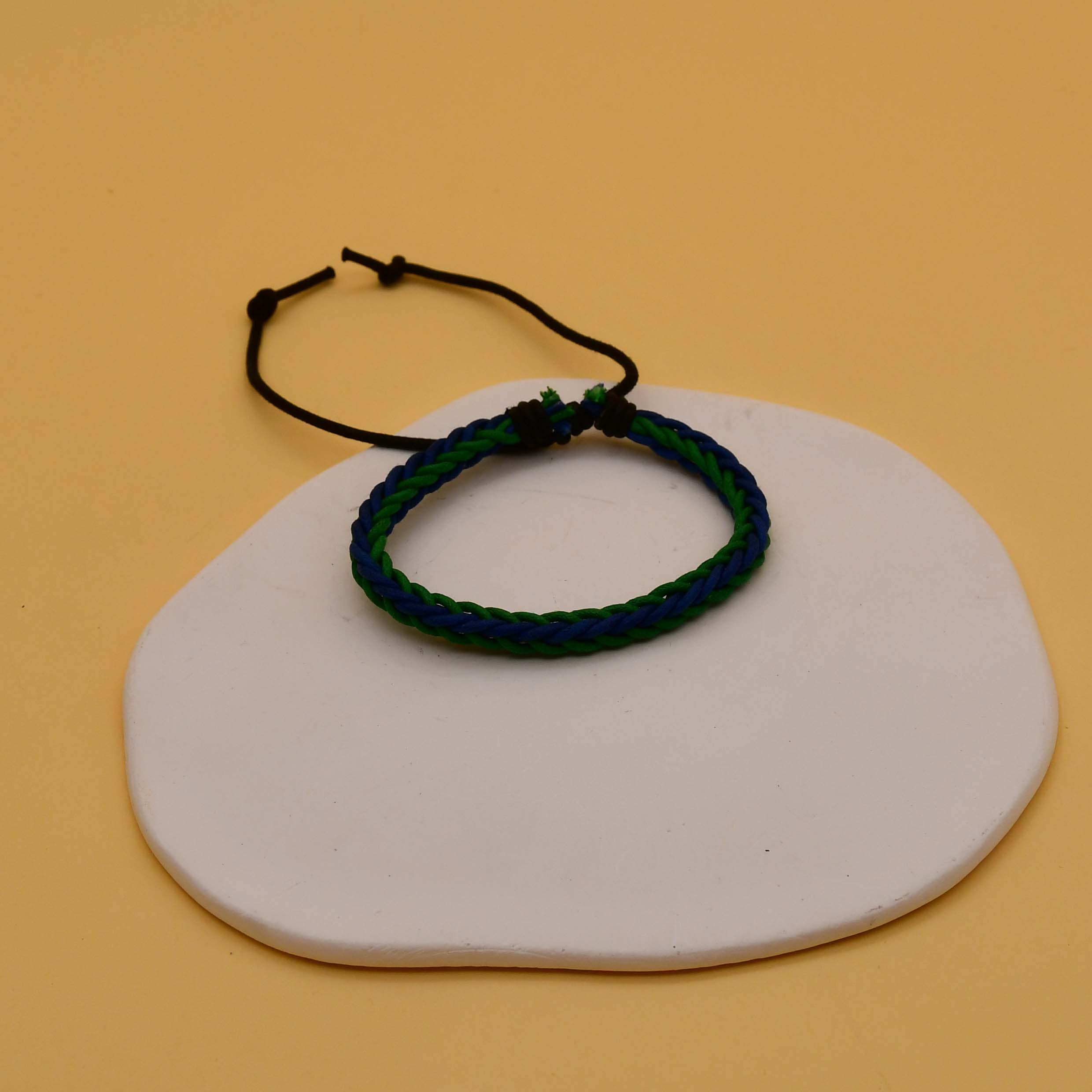 Men's Adjustable Braided Bracelet for 21st Birthday Party