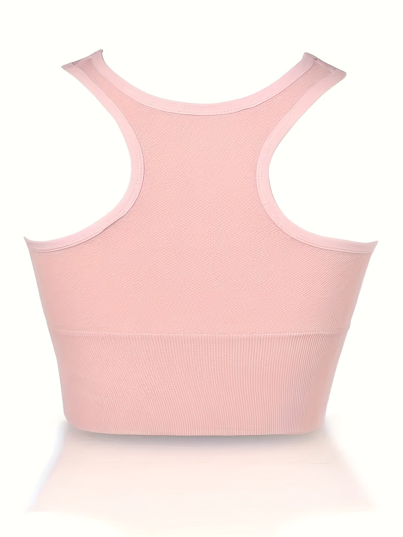 2pcs Racerback Sports Bras Comfy Running Workout Tank Bra