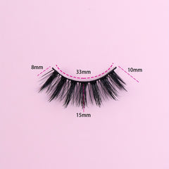5 Pairs 8D Fluffy Wispy Eyelashes Natural Volume Crisscross Lashes Extension