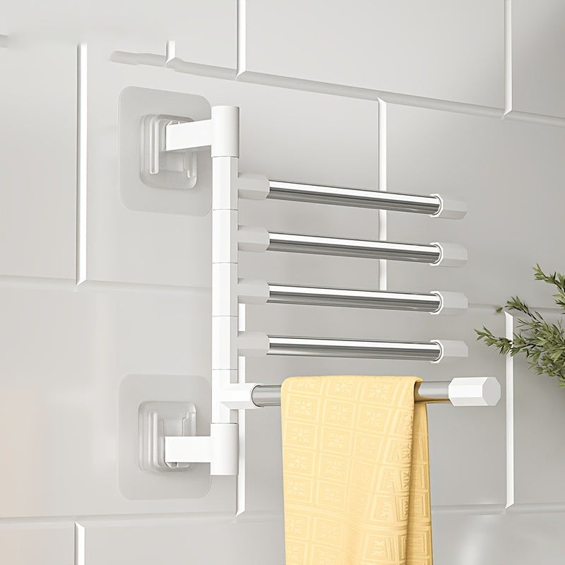 Swivel Towel Bar Stainless Steel Wall Mounted Towel Holder