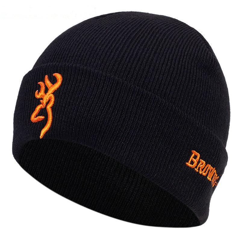 Men's Justice Alphabet Knitted Hat