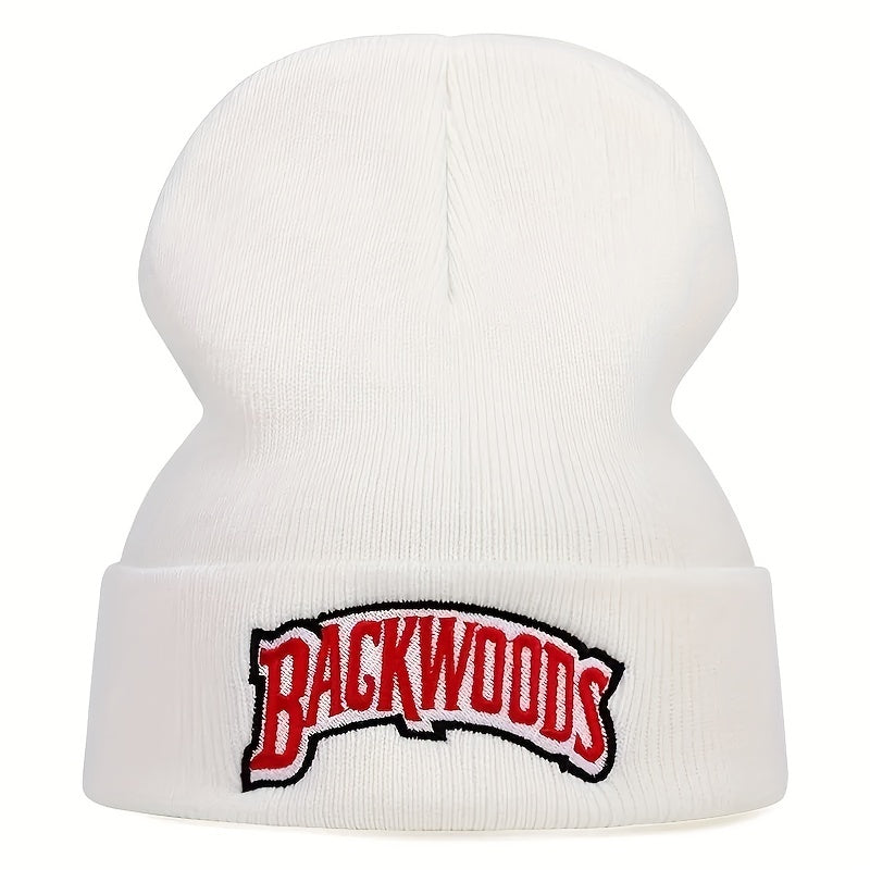Hip hop Style Knitted Hat With Embroidery for Men