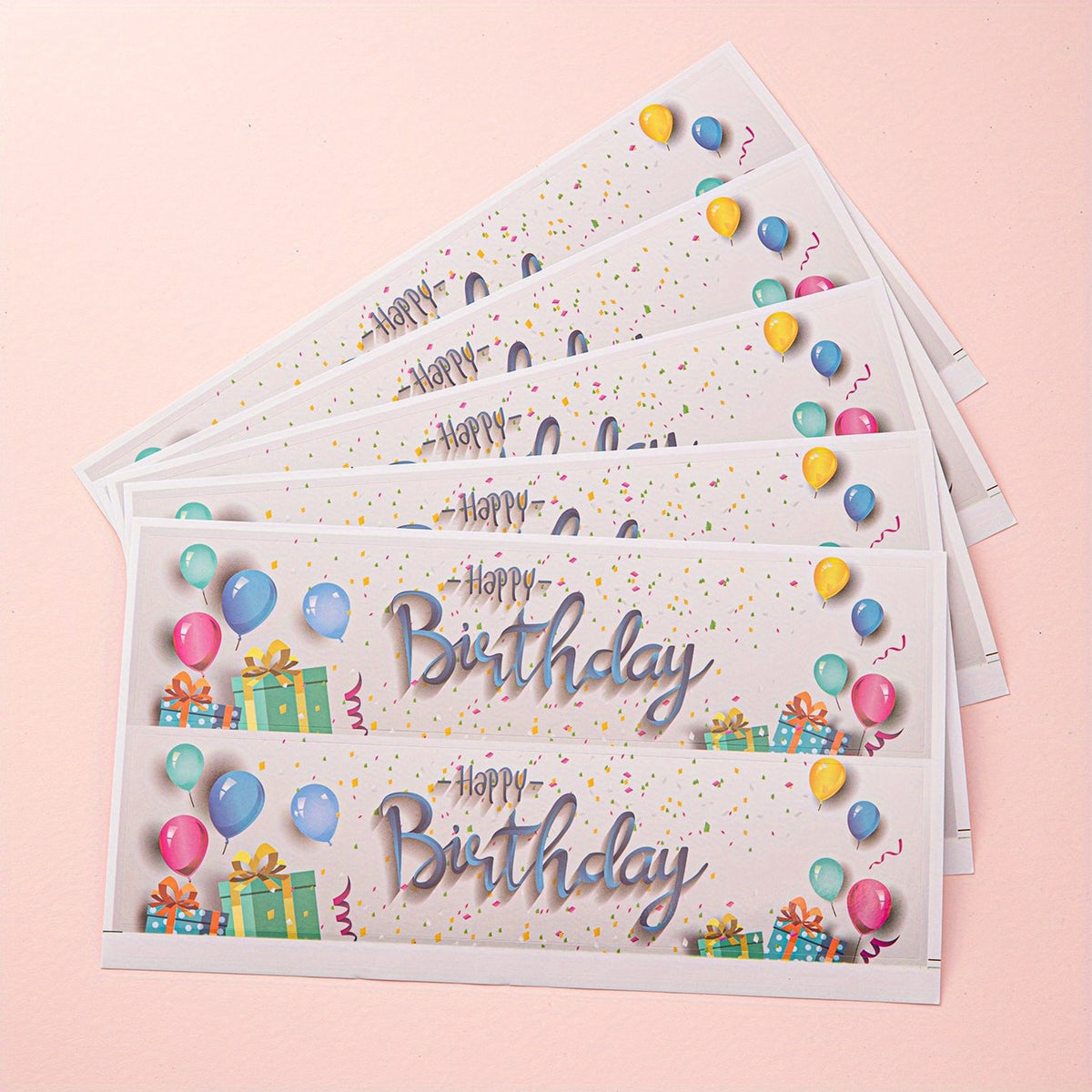 10pcs Birthday Water Bottle Stickers for Parties & Celebrations