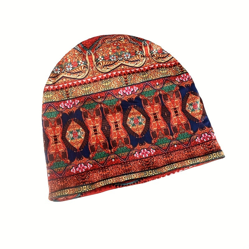 Vintage Slouchy Beanie Cotton Elastic Chemo Cap