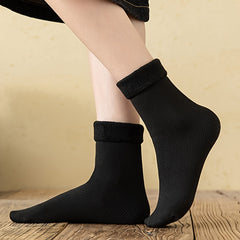 5 Pairs Thick & Warm Plush Snow Socks Women's Stocking