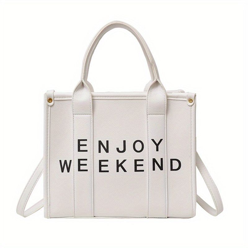 Weekend Tote Bag Crossbody Purse Double Handle