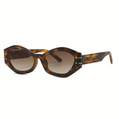 Y2K Polygonal Sunglasses Gradient UV400