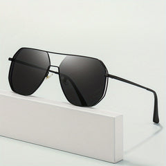 Double Bridge Aviator Sunglasses Outdoor UV400 Sun Shades