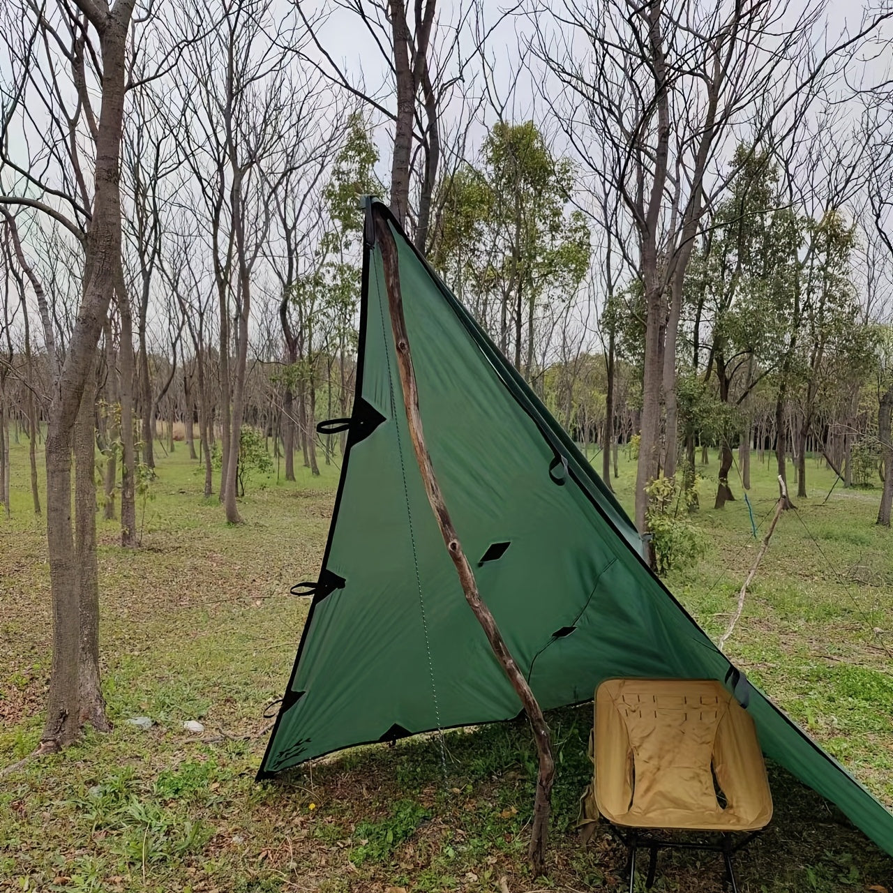 Waterproof Hanging Tarp Tent For Camping & Picnic