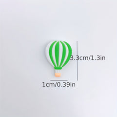 20pcs Balloon Shape Shoe Charm PVC Soft Rubber DIY Shoe Accessories