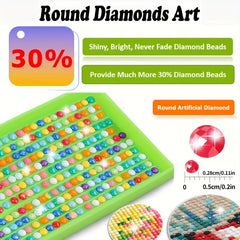 5D Artificial Diamond Art Painting Tree Rhinestones Kit