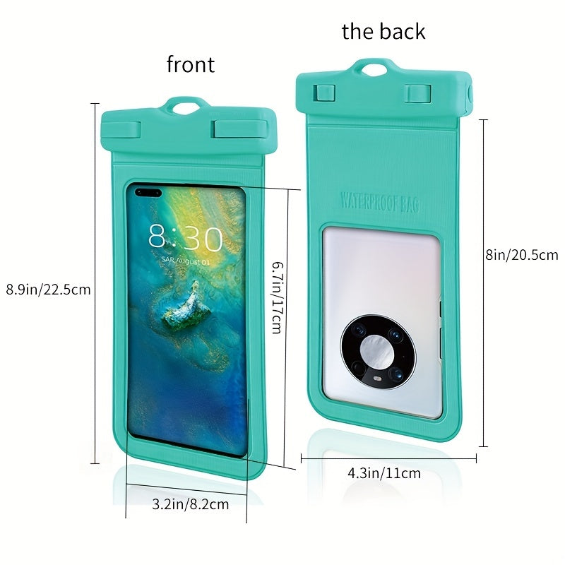 Touch Screen Phone Storage Bag Portable Bag for Swimming