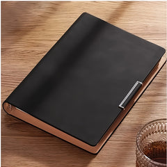 Personalized Faux Leather A6 Binder Notebook Set