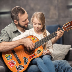 100Pcs Music Themed Waterproof Stickers for Adults & Teens