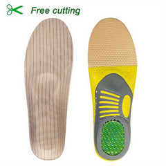 Shock Absorbing Insoles for All Comfort and Support Unisex