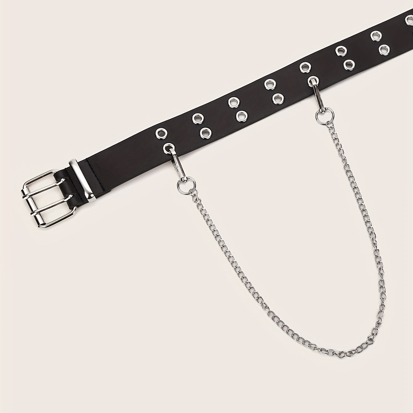 Punk Hollow Buckle Belt For Men - Daily Clothing Accessories