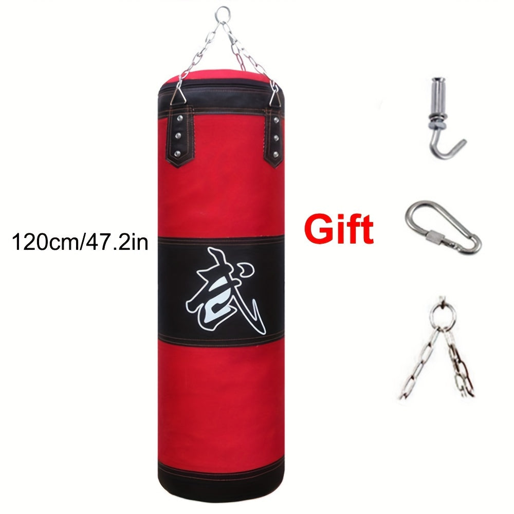 Heavy Duty Punch Bag With Metal Chain Hook for Boxing Karate Taekwondo