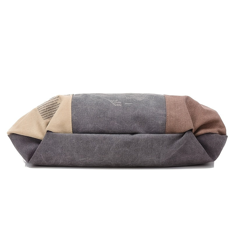 Thick Canvas Tote Bag Durable Shoulder Bag for Women