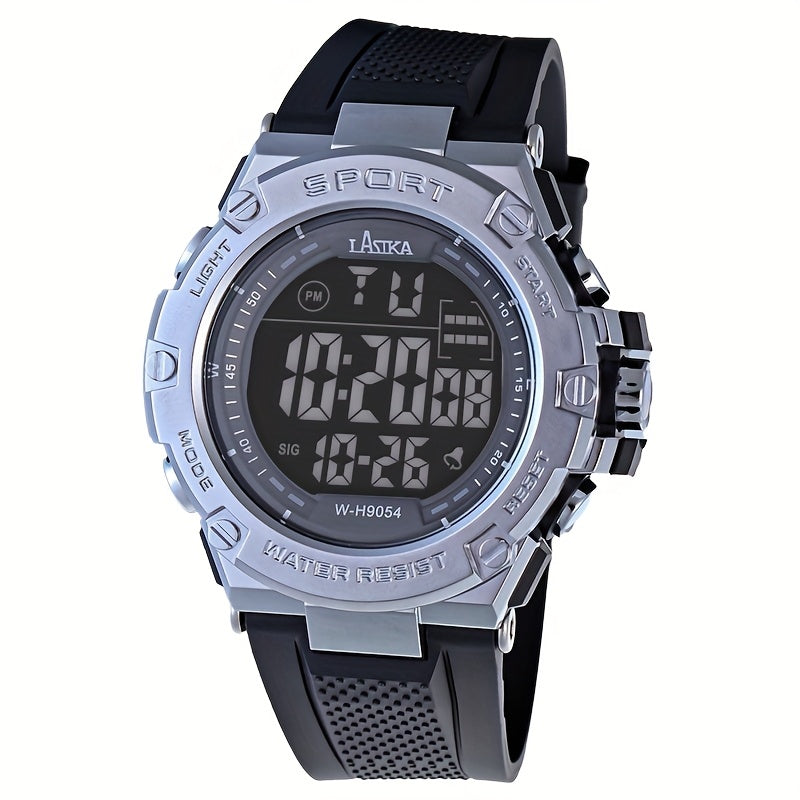 LASIKA Kids Digital Sport Watch Red LED Display Multiple Modes Stopwatch Alarm