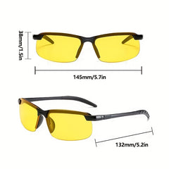 Night Vision Driving Glasses for Men and Women - UV Protection Sunglasses