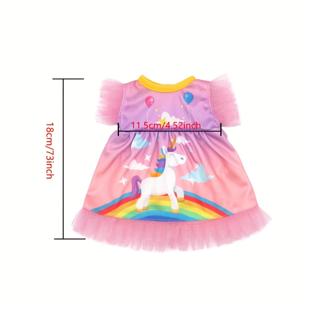 Fashionable Doll Clothing Set for 12-Inch Reborn Toy Dolls