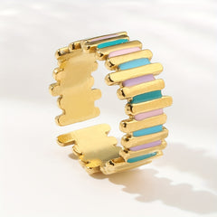 Stainless Steel Stylistic Ring W001