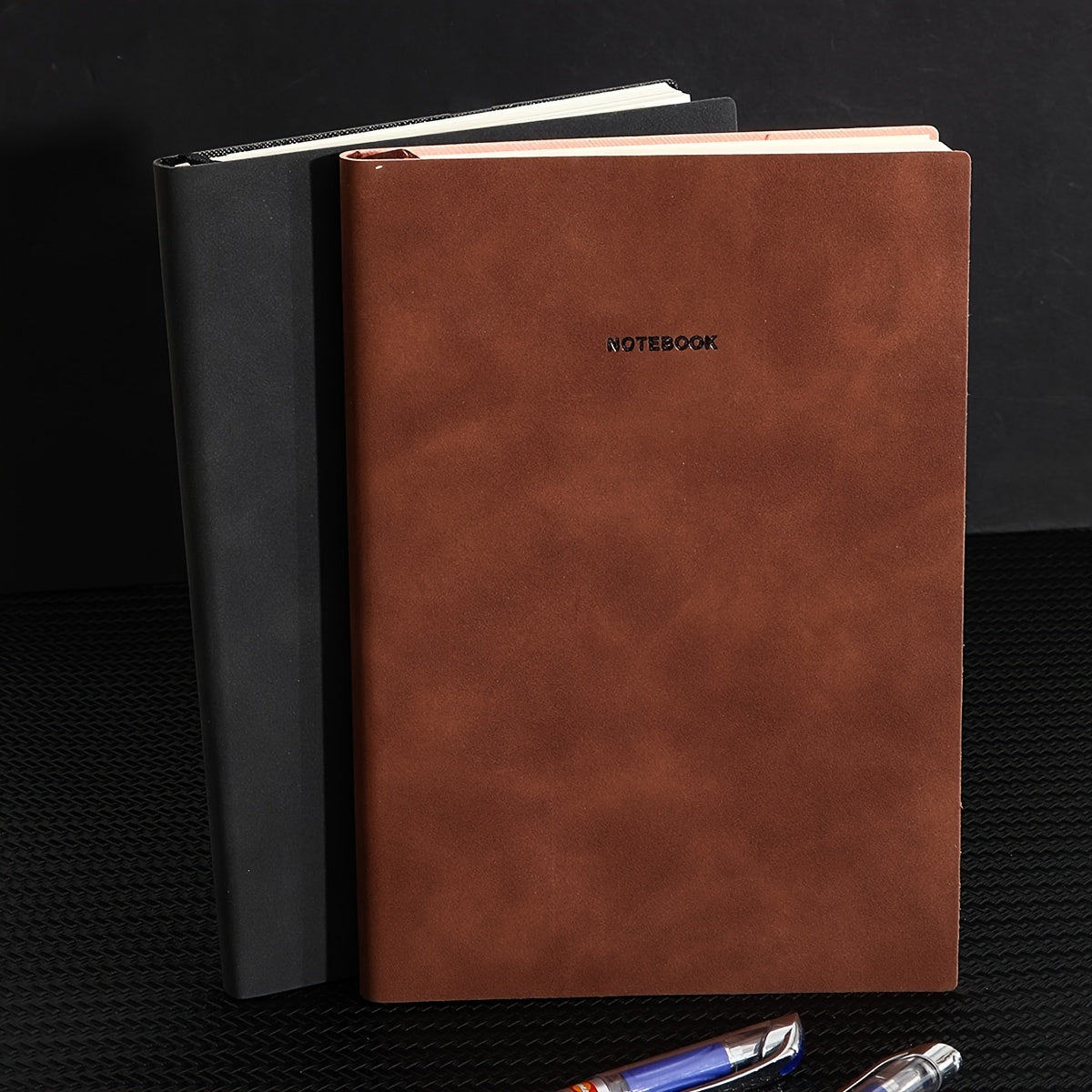 Soft Leather Cover Notepad 120 Pages