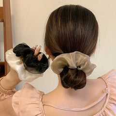 Yarn Large Scrunchie Hair Rope High Elasticity Hair Tie Headdress