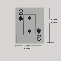 888 Plastic Poker Cards High Definition Large Characters Playing Card