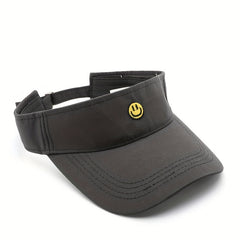 Top Hat Female Retro Happy Face Baseball Cap Outdoor Sun Hat