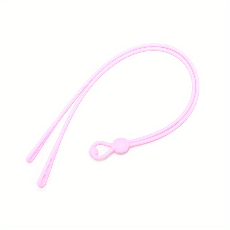 Silicone Glasses Strap Stretchy Anti Slip Retainer Adjustable Glasses Chain