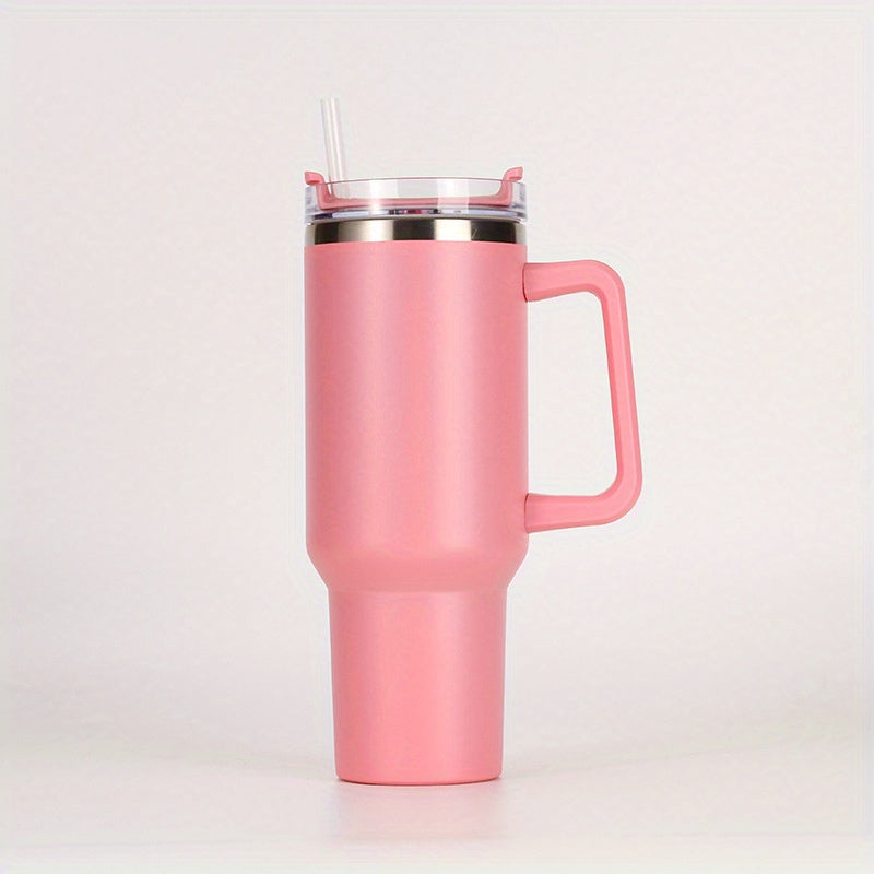 Stainless Steel Insulated Cup With Straw 40oz