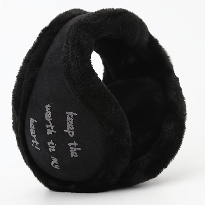 Cozy Comfort Women's Winter Ear Muffs with Embroidery