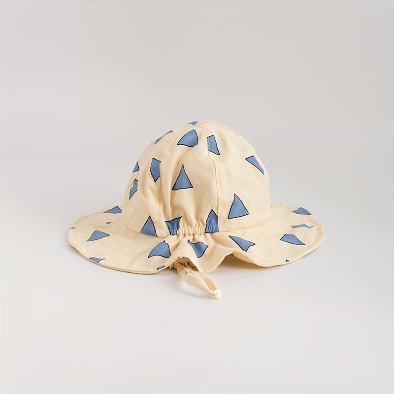 Unisex Baby Sunscreen Hat Fisherman Hat Children's Basin Hat Summer Sun Hat