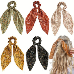Boho Style Ribbon Hair Tie Ponytail Scarf Hair Rope Headdress