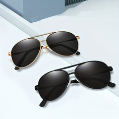 Men's Polarized Aviator Sunglasses Metal Frame