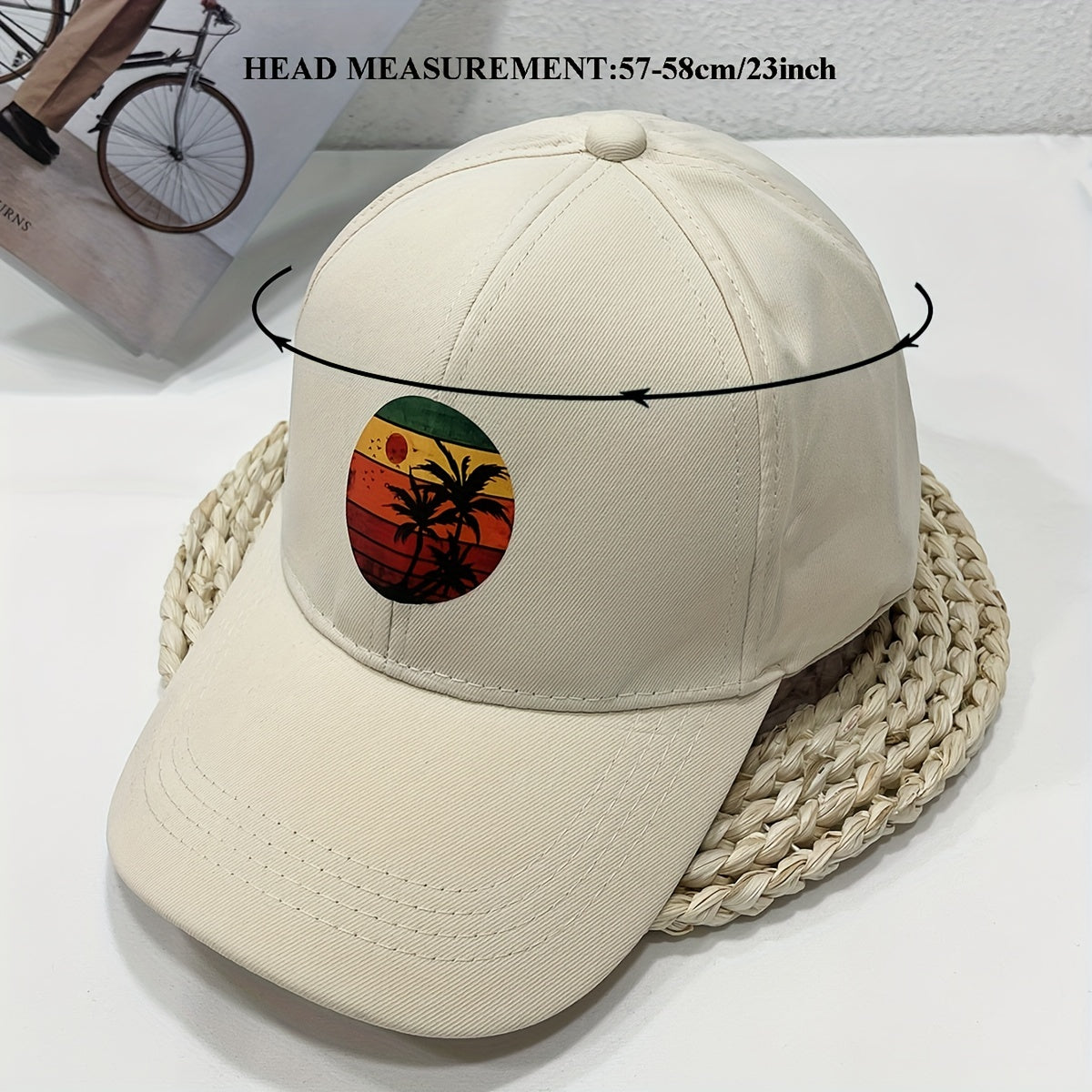 Tropical Sunset Baseball Cap Dad Hat Sun Hats For Women Men
