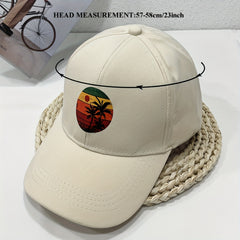 Tropical Sunset Baseball Cap Dad Hat Sun Hats For Women Men