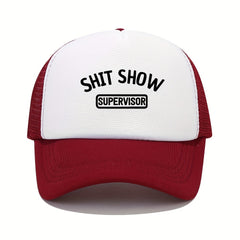 Mesh Baseball Cap Curved Brim Sunshade Summer Hat Men Women