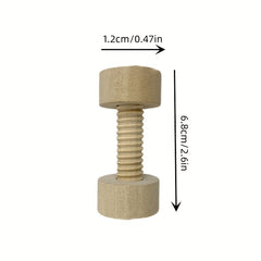 Wooden Screw Toy Set Matching Activity for Kids